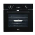 Brohn 60cm Built-in Electric Oven Black Glass 10 Functions with Inbuilt AirFry mode BRO6001BLK