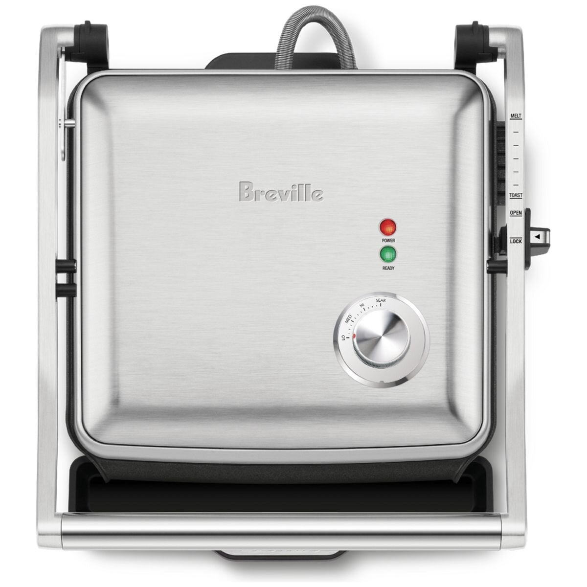 Breville AdjustaGrill & Sear Grill and Sandwich Maker LGR350BSS