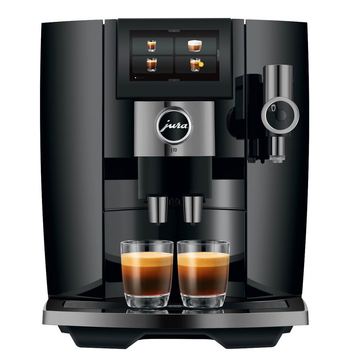 Jura J10 INTA Automatic Coffee Machine Piano Black 15664