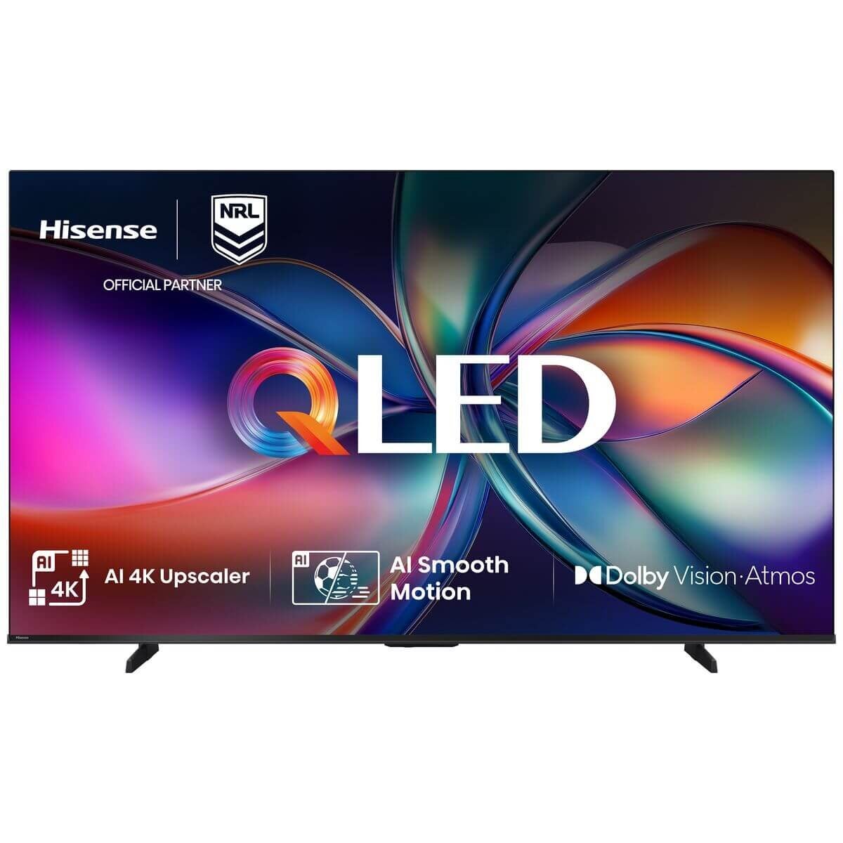 Hisense 55 Inch Q6QAU 4K Smart QLED TV 55Q6QAU [2025]