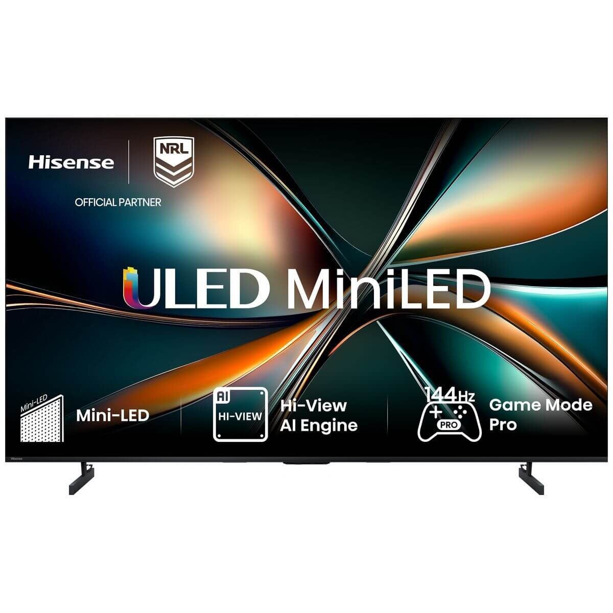 Hisense 65 Inch U6QAU PRO ULED Mini-LED TV 65U6QAU-PRO [2025]