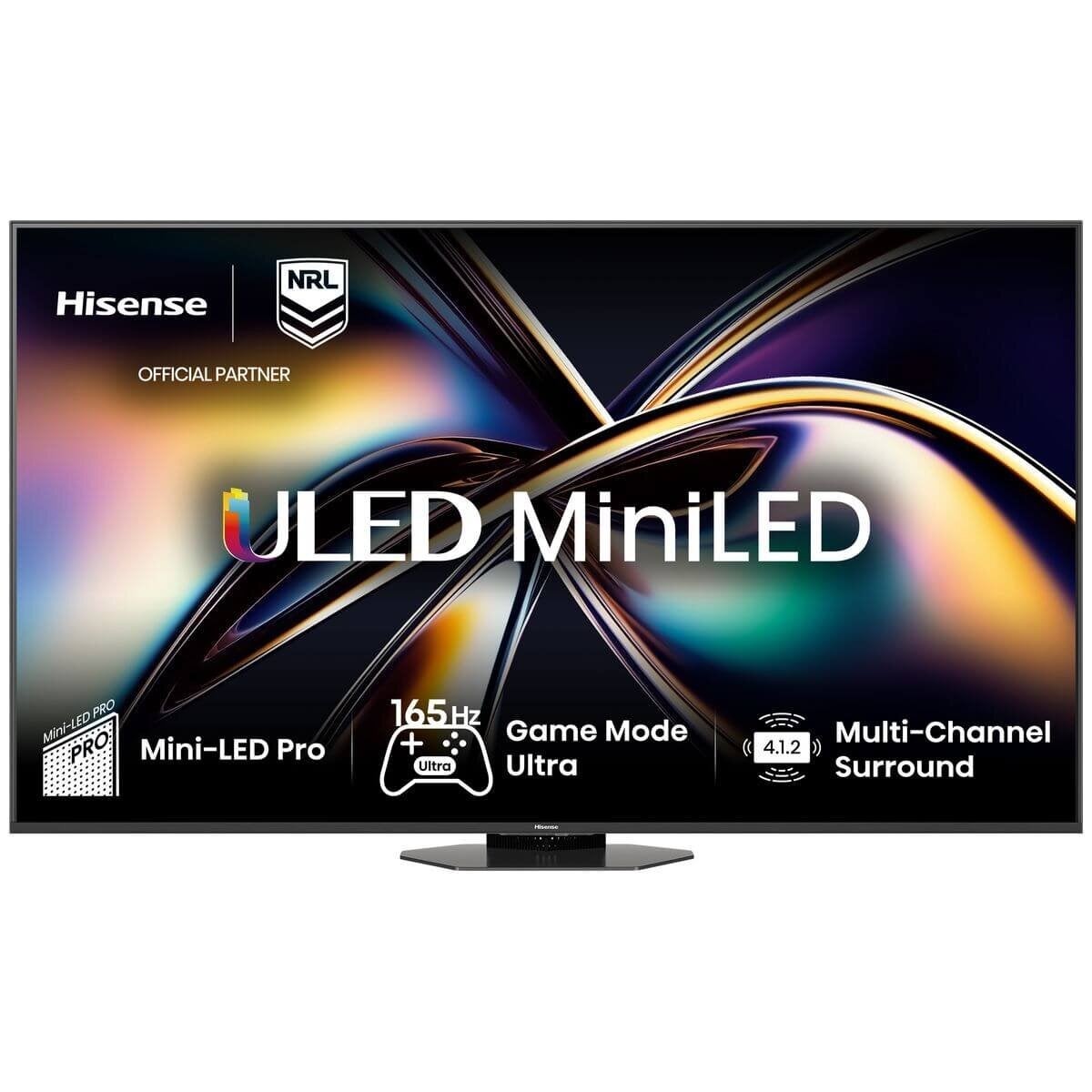 Hisense 65 Inch U8QAU ULED Mini-LED TV 65U8QAU [2025]
