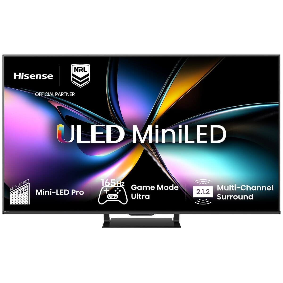 Hisense 75 Inch U7QAU ULED Mini-LED TV 75U7QAU [2025]