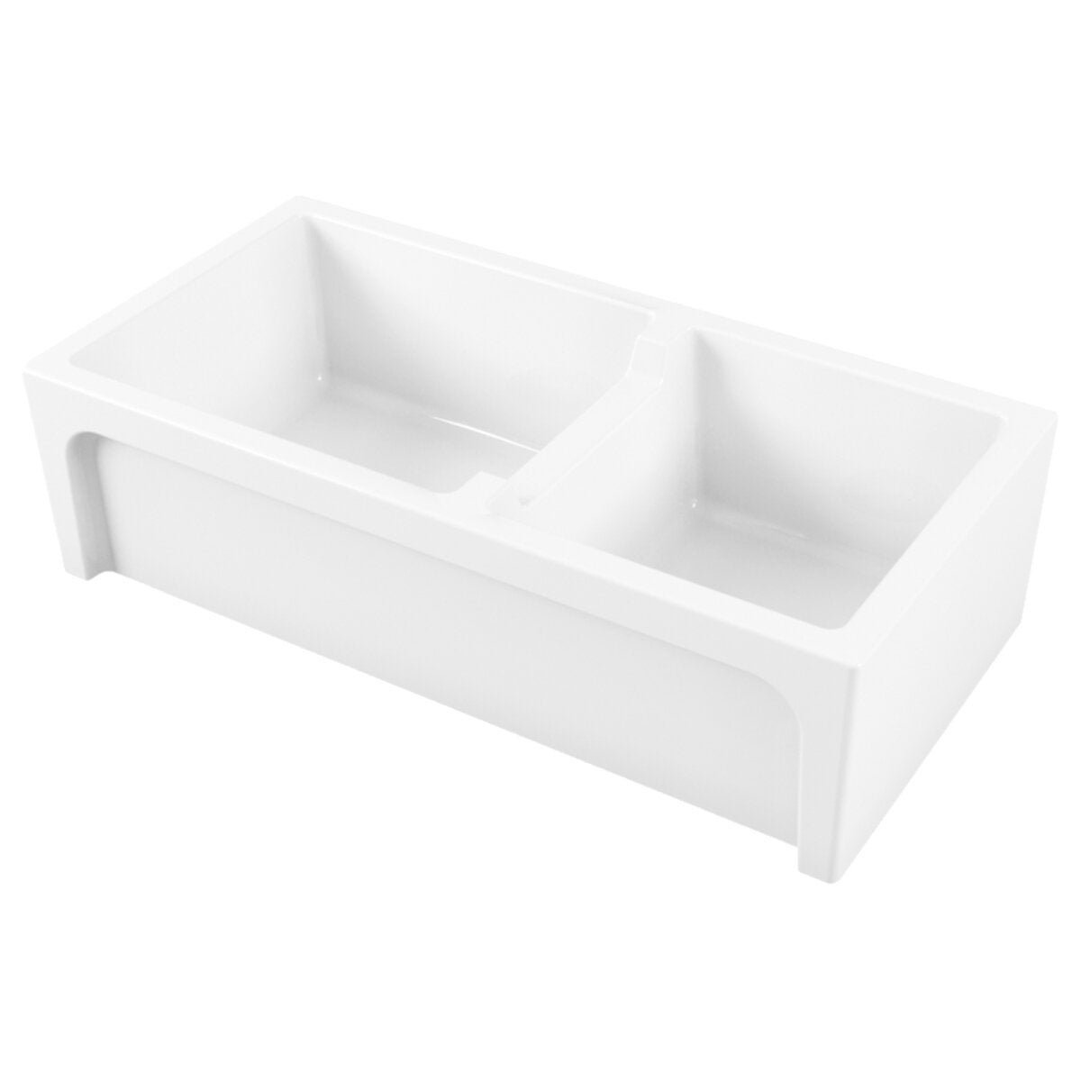 Abey Chambord Charles II 1 and 3/4 Bowl Fireclay Sink CHARLES-2W