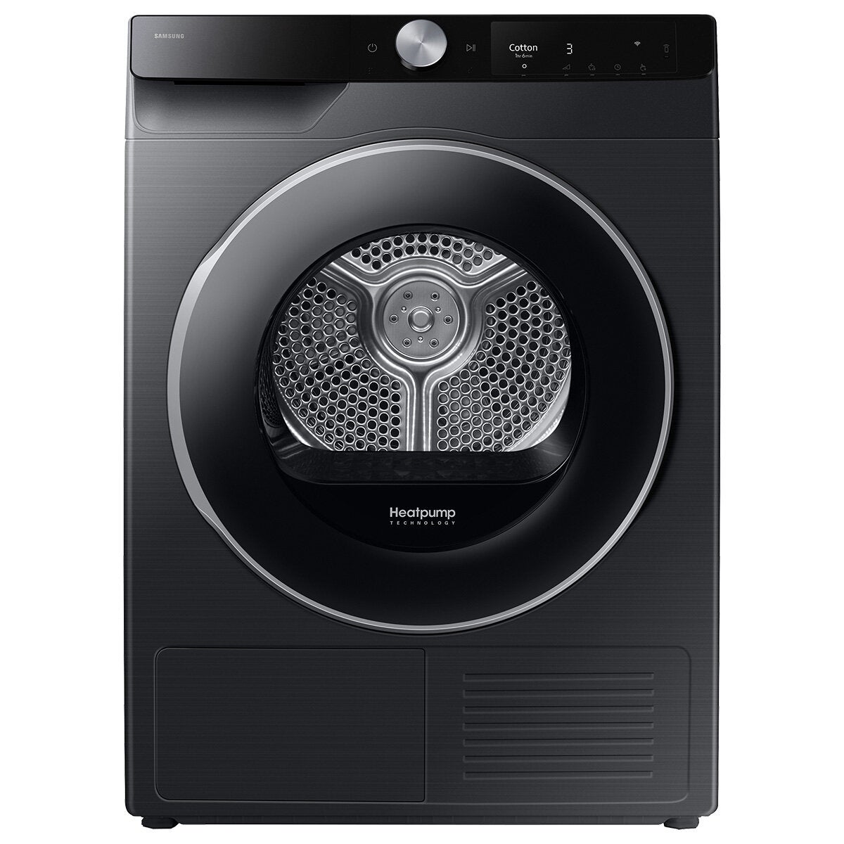 Samsung 9kg Smart Heat Pump Dryer Black DV90T6440LB