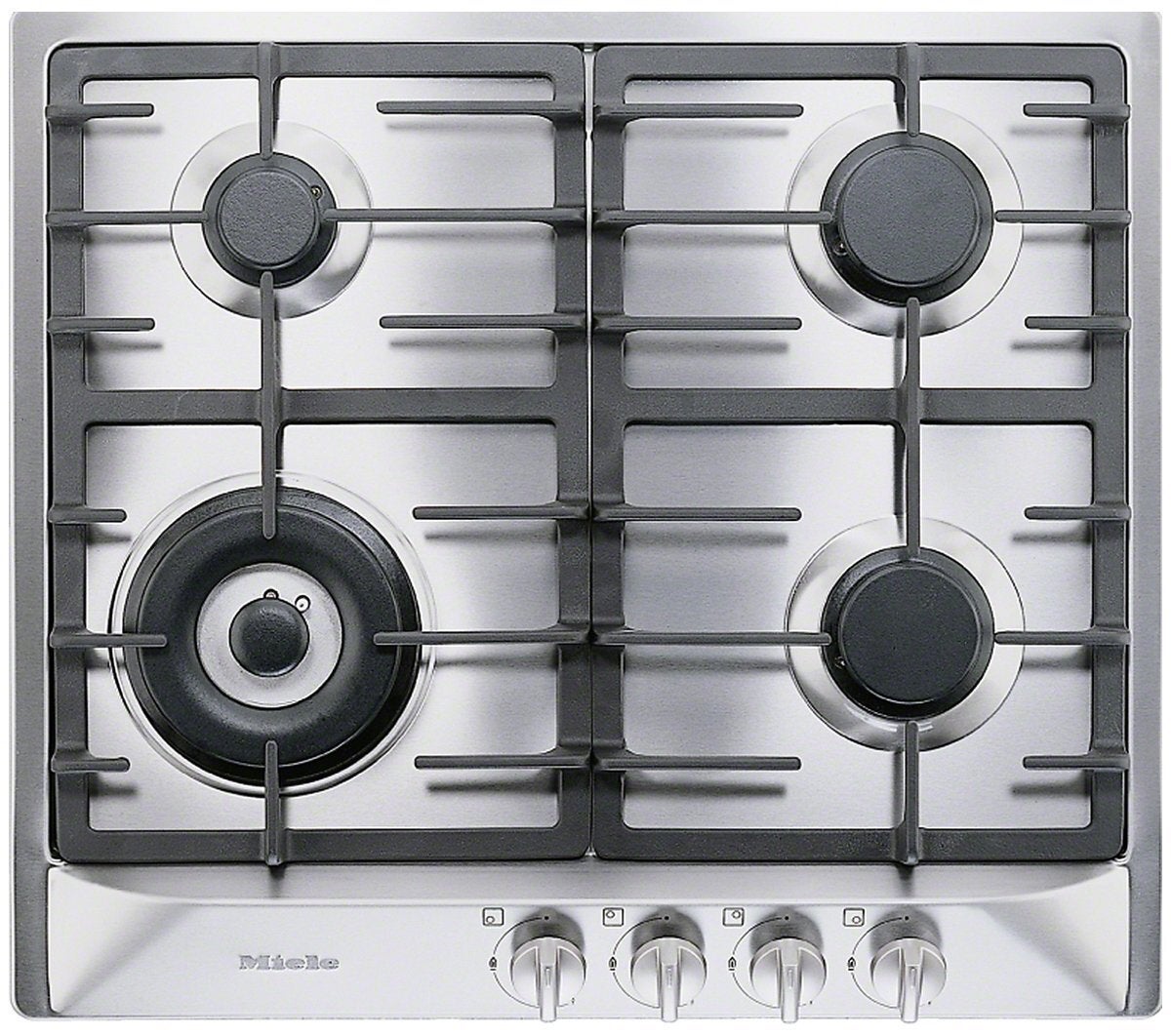 Miele 60cm 4 Burner Natural Gas Cooktop Stainless Steel KM362-1G