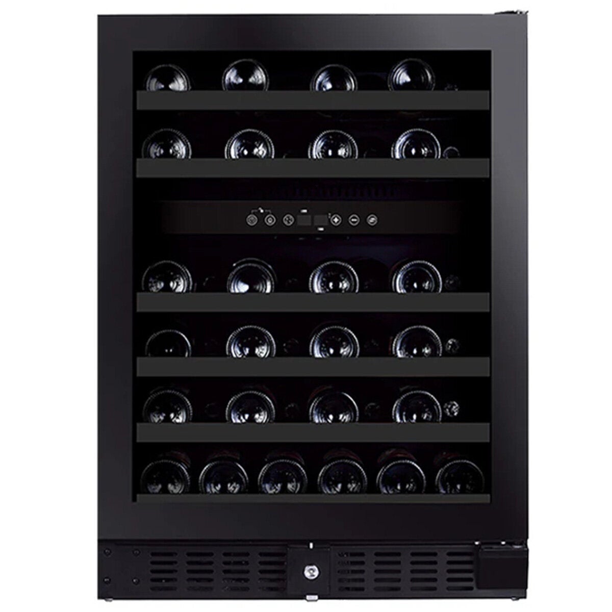 Grand Cru 46 Bottle Dual Zone Wine Fridge Black GCWF46DZBLK