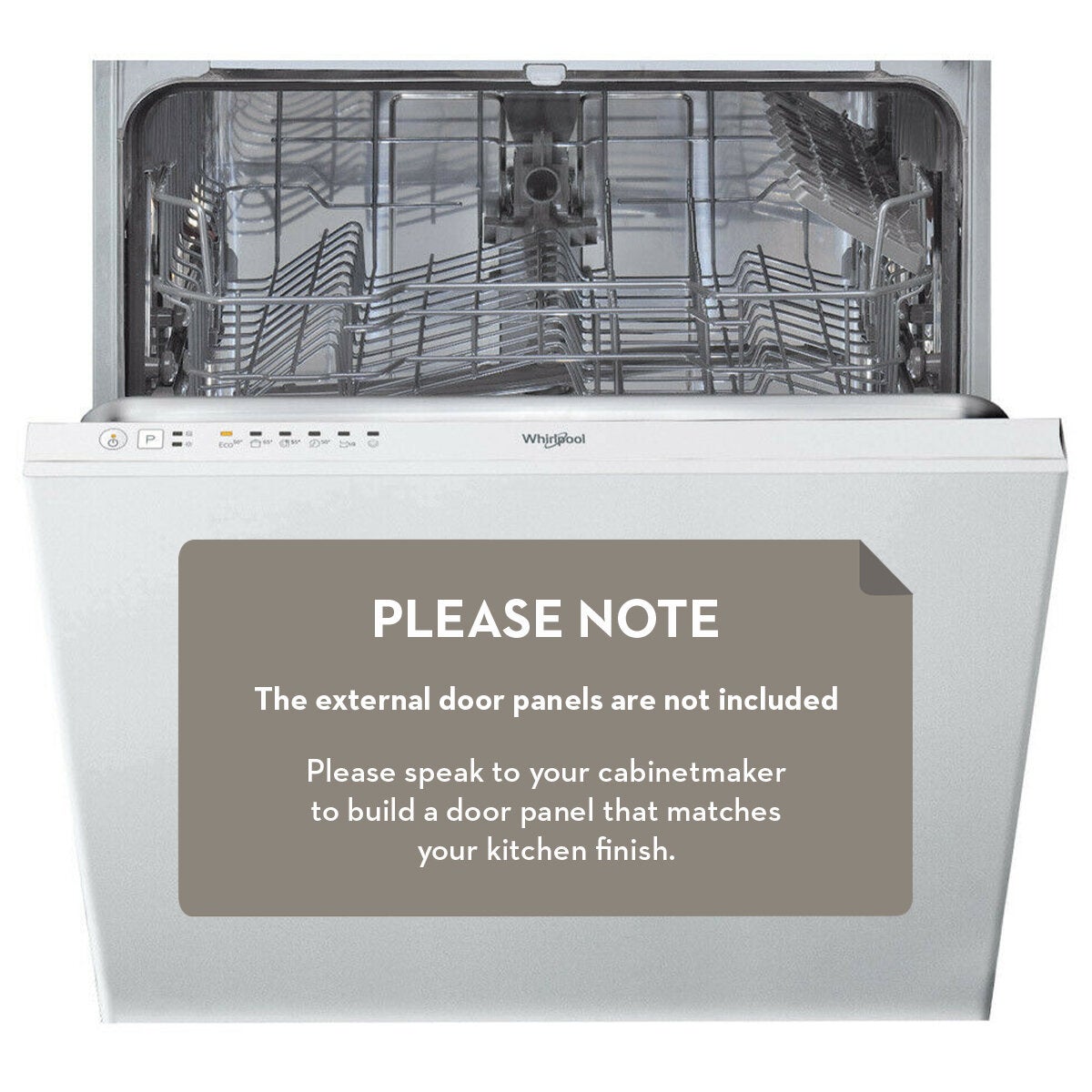 Whirlpool 60cm 14 Place Fully Integrated Dishwasher WIE2C19AUSA