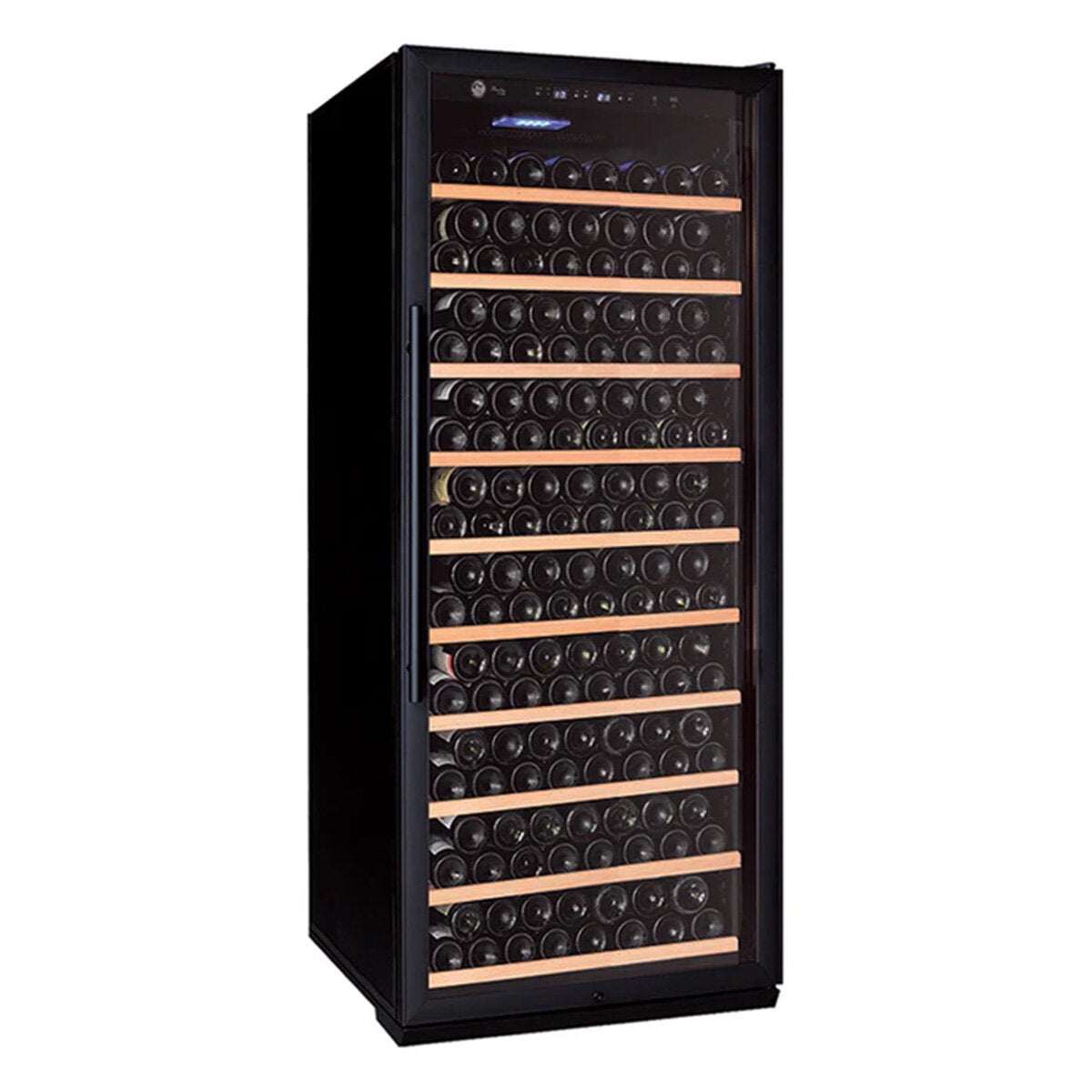 Grand Cru 293 Bottle Single Zone Wine Fridge Black Right Hinge GCWF293SZBLR