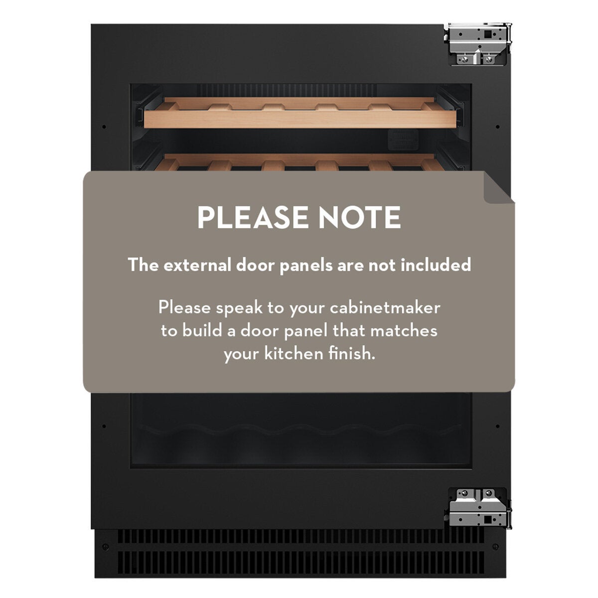 Vintec 31 Bottle Integrated Dual Zone Wine Fridge VWD820SAP-X