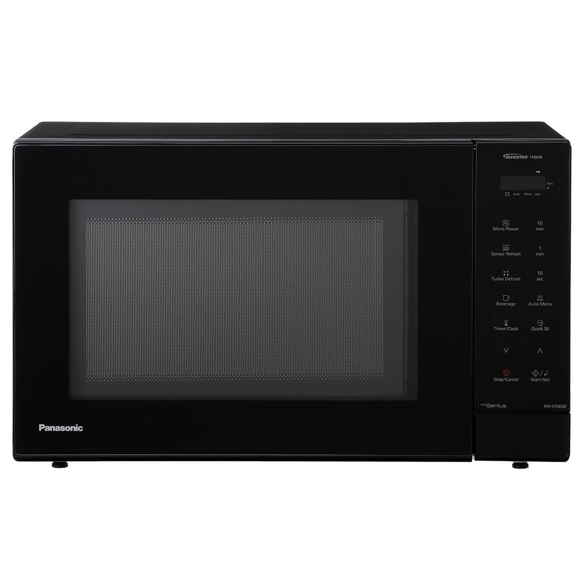 Panasonic 32L Inverter 1100W Microwave Black NN-ST66QBQPQ