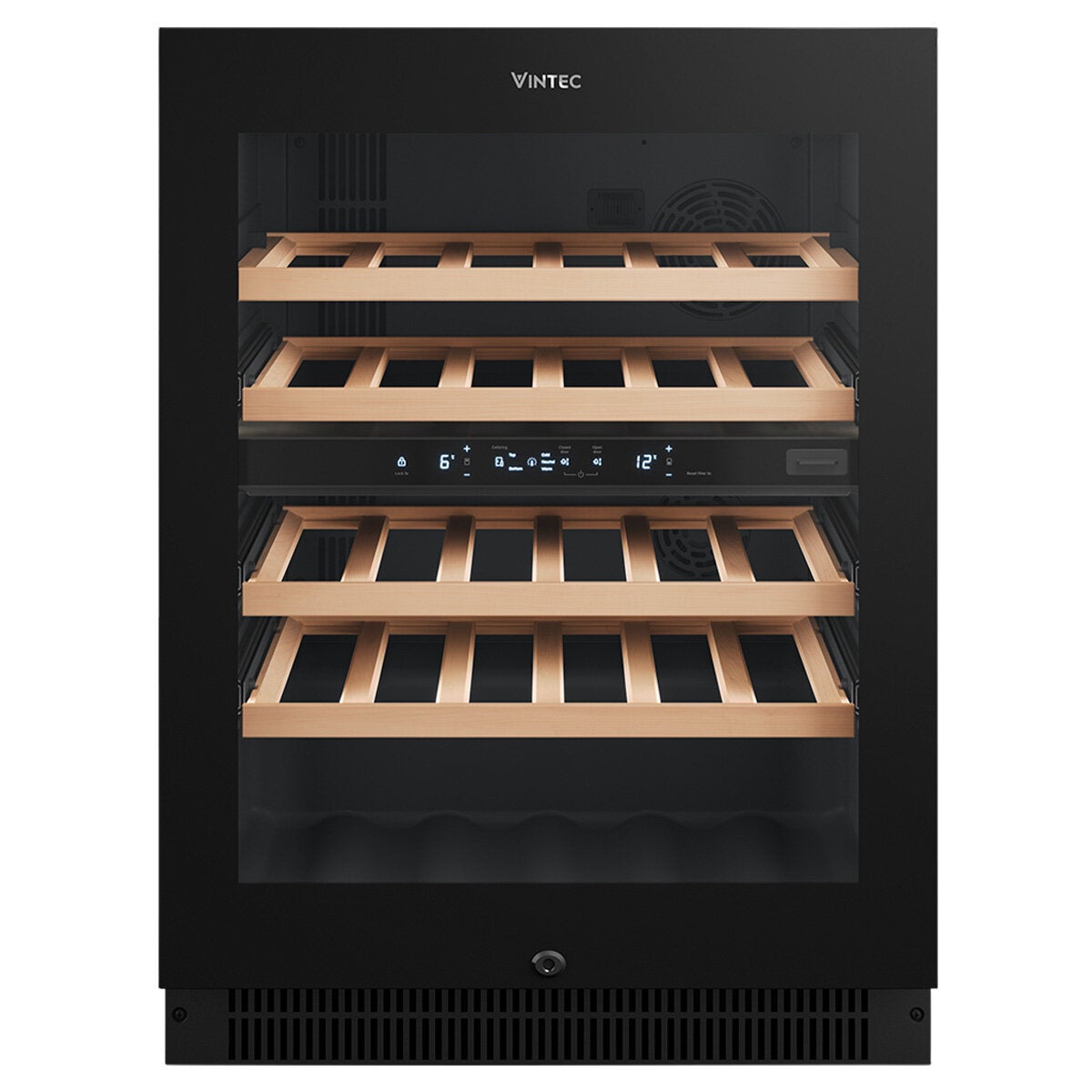 Vintec 40 Bottle Dual Zone Wine Fridge VWD820SCB-X