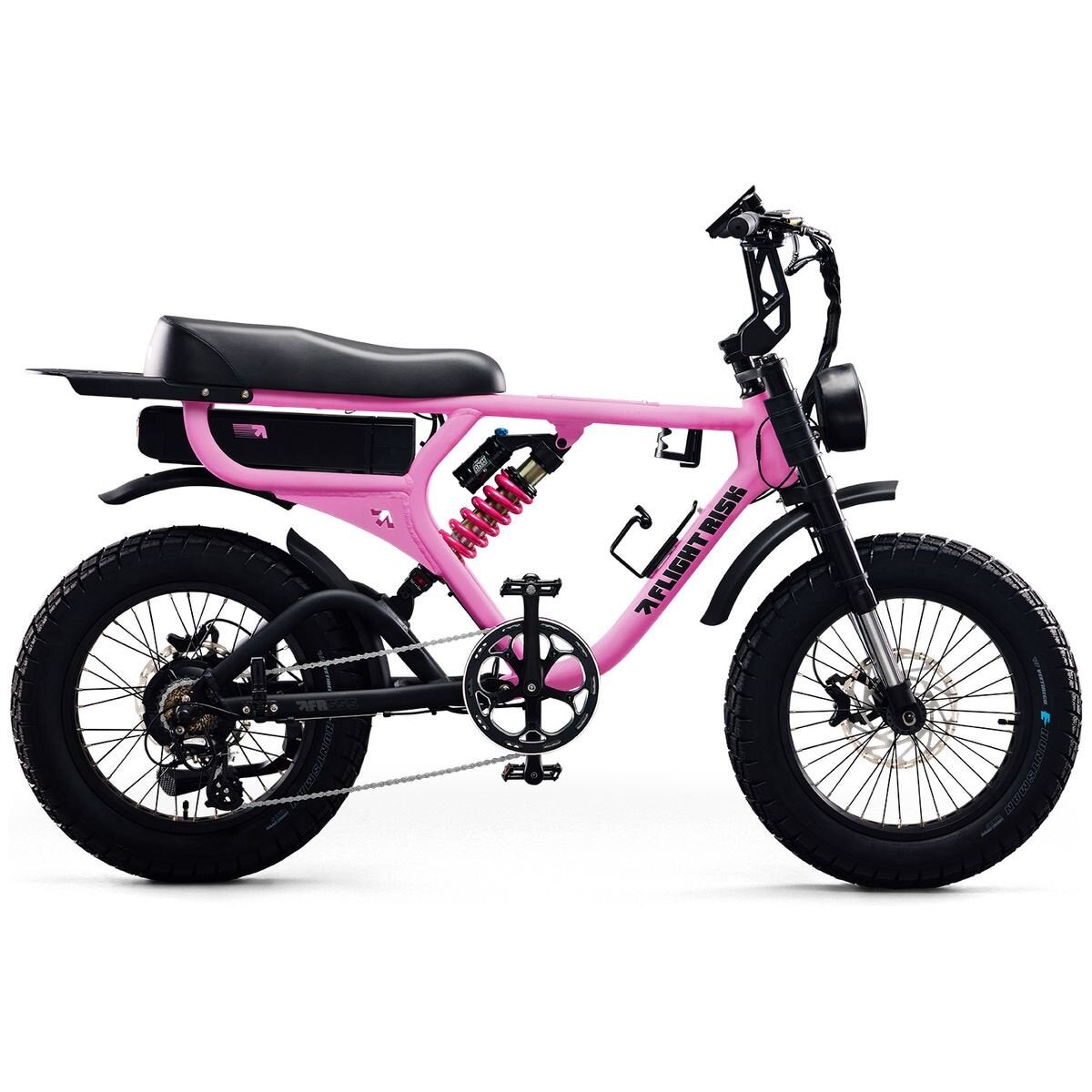 Flight Risk FR555 E-Bike Pink FR-555PINK