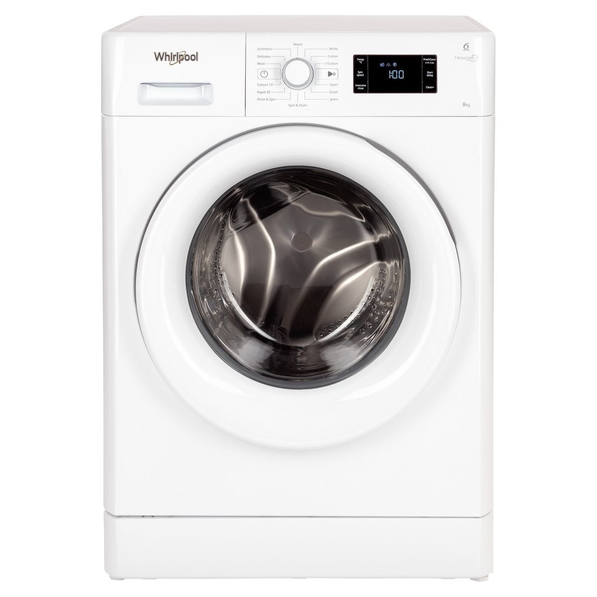 Whirlpool 8kg Front Load Washing Machine FDLR80210