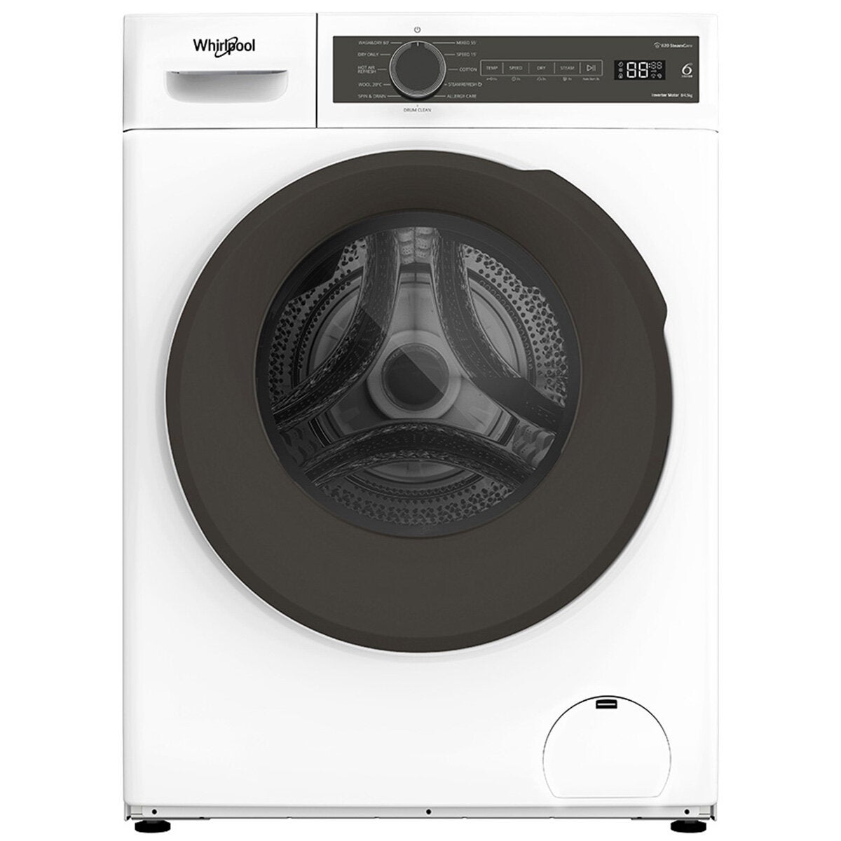 Whirlpool 8kg/4kg SteamCare Washer Dryer Combo WWPB8502IW