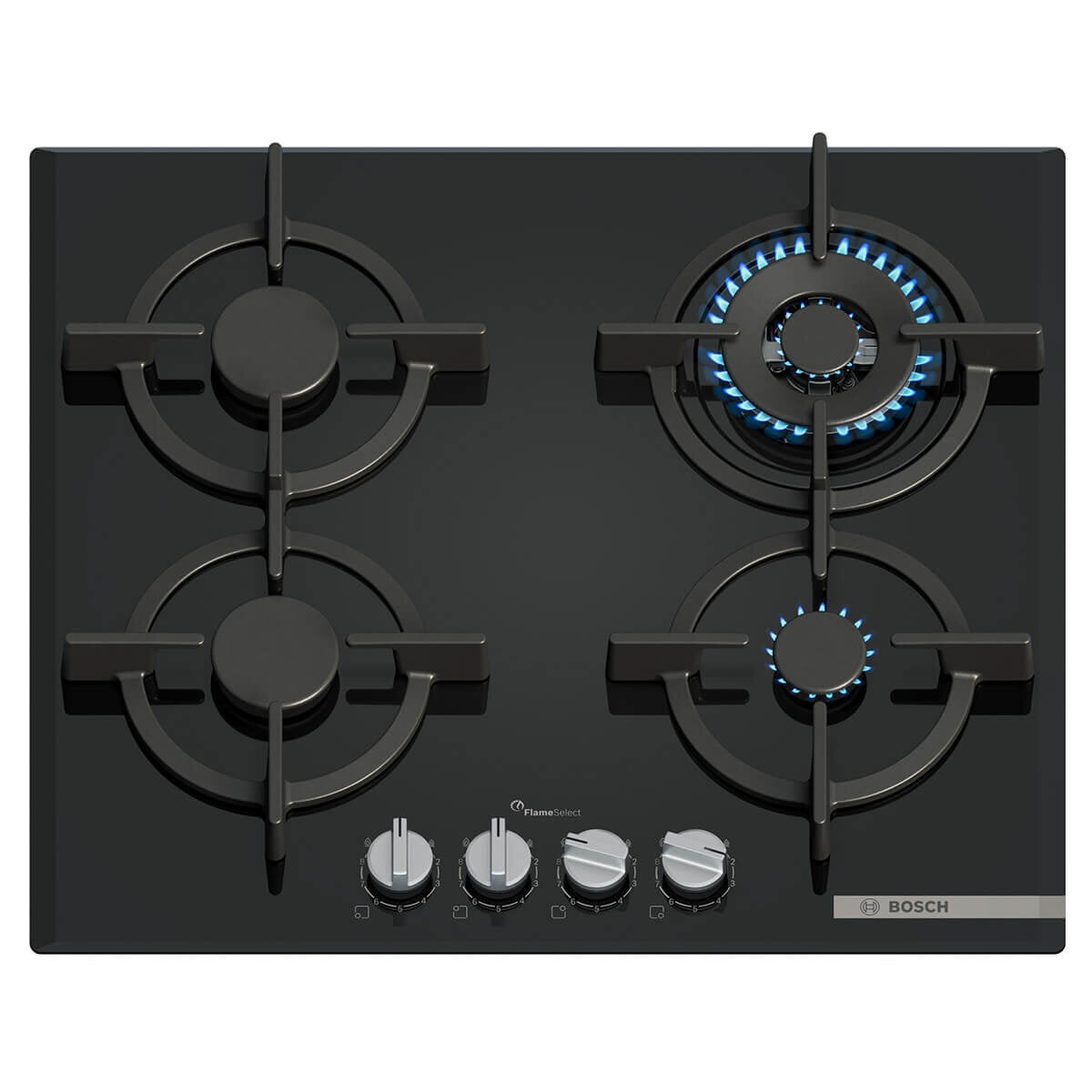 Bosch Series 6 60cm Gas Cooktop with Wok Burner PPH6A6I10A