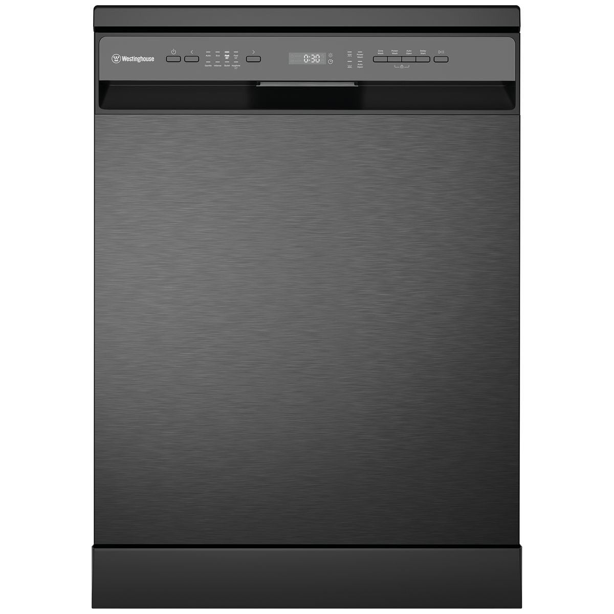 Westinghouse 60cm Dark Stainless Steel Freestanding Dishwasher WSF6606KXC