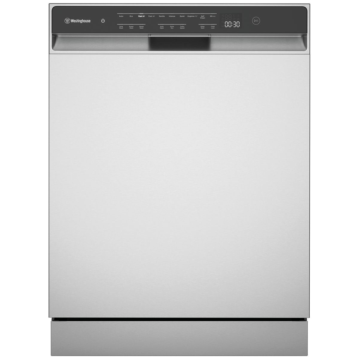 Westinghouse 60cm Stainless Steel Underbench Dishwasher WSU6608XC