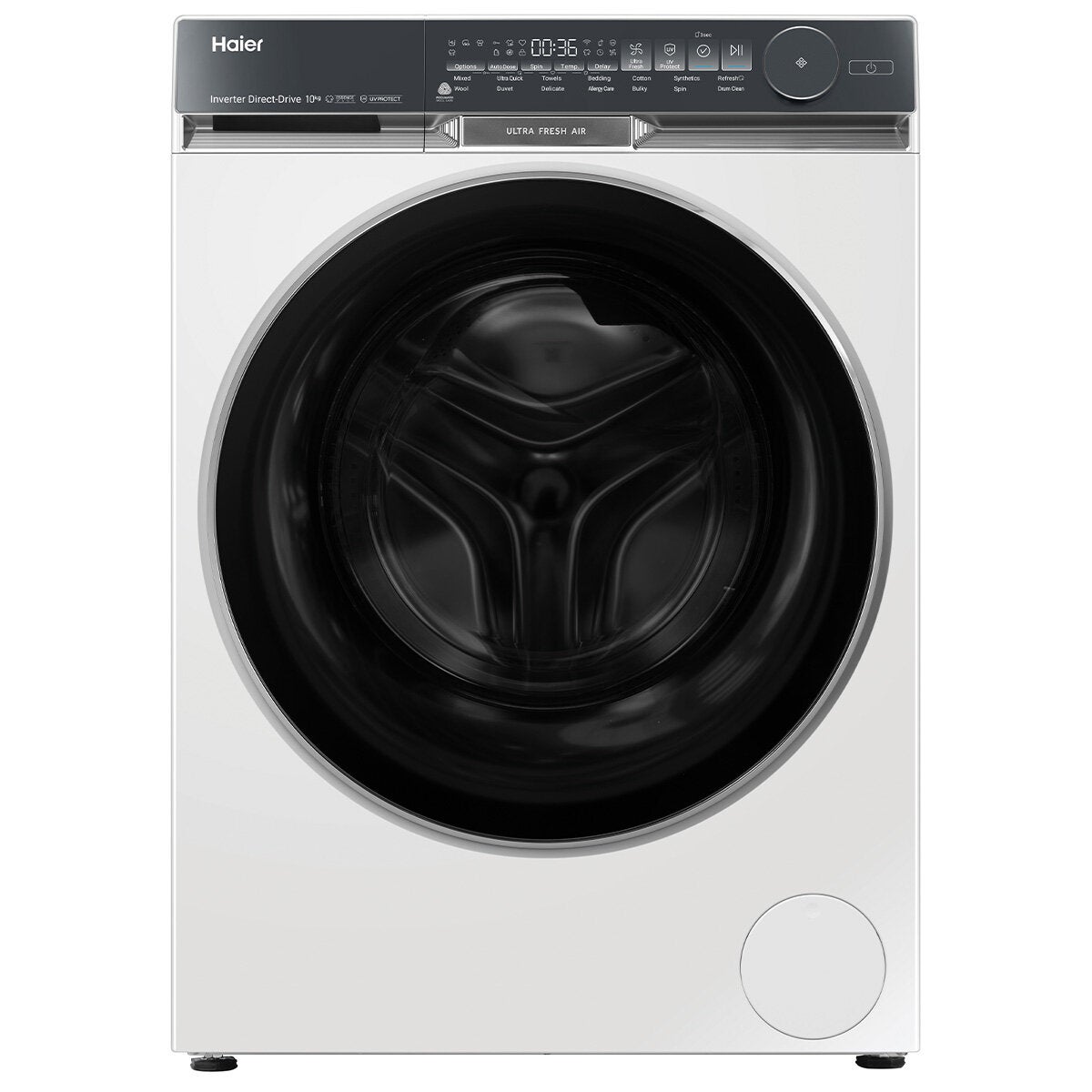 Haier 500 Series 10kg Front Load Washing Machine with Ultra Fresh Air HWF10DW2
