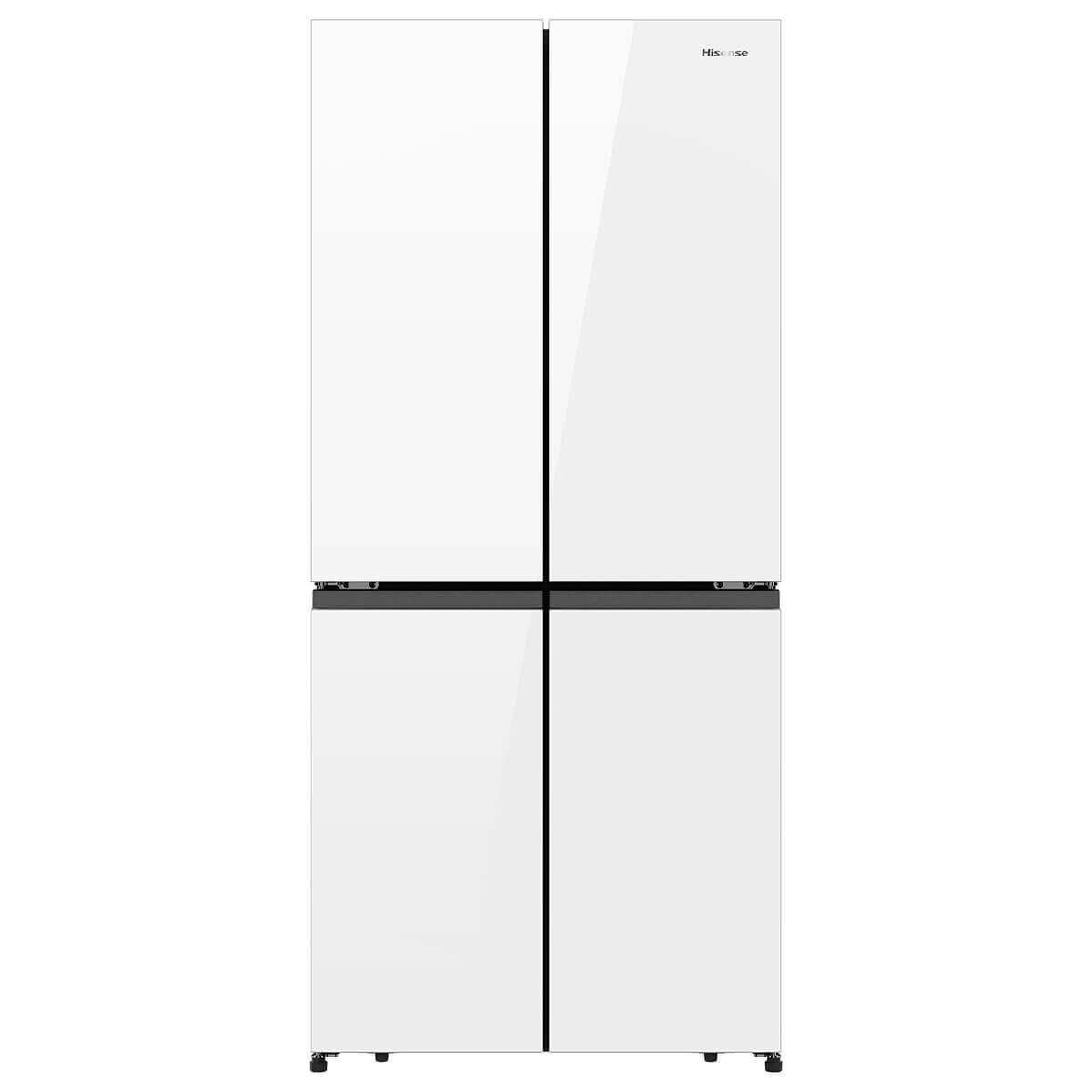 Hisense 483L PureFlat French Door Fridge White Glass HRCD483G HRCD483G