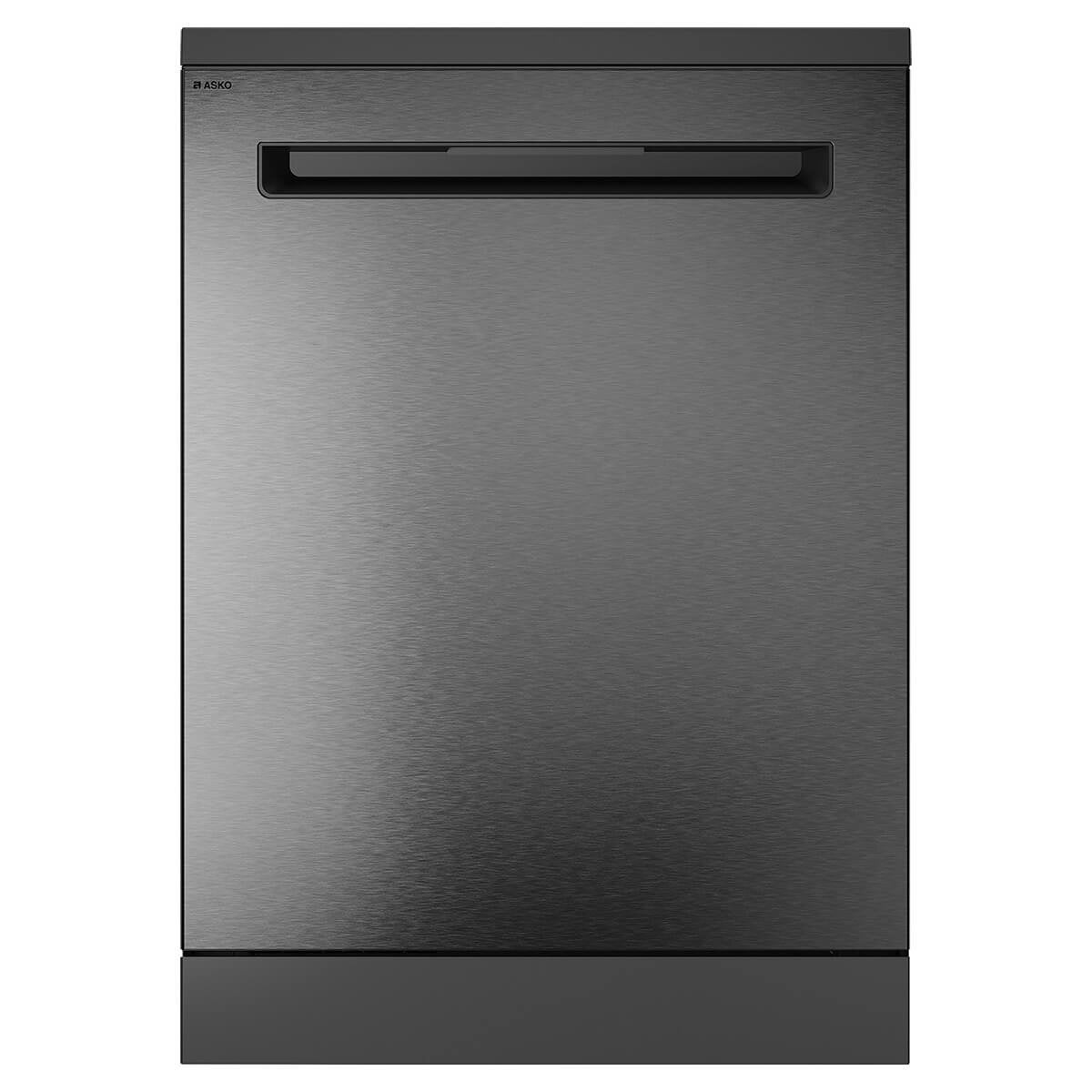 ASKO 60cm Core Freestanding Dishwasher Black Steel HDFS143BBSAU