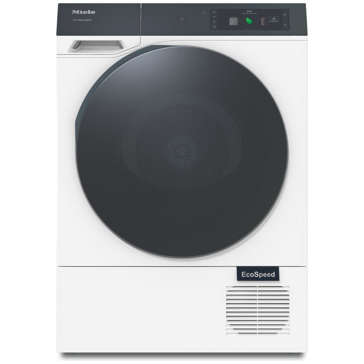 Miele T2 9kg Heat Pump Dryer with QuickPowerDry and SteamCare TQ1000WP