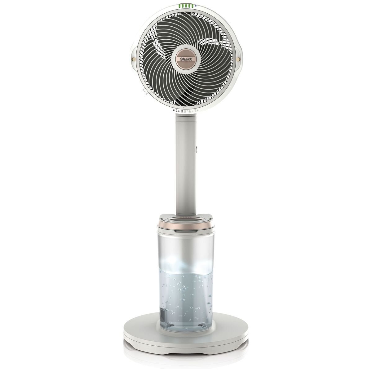 Shark FlexBreeze ProMist Misting Tower Fan with Water Tank White FA302WHANZ