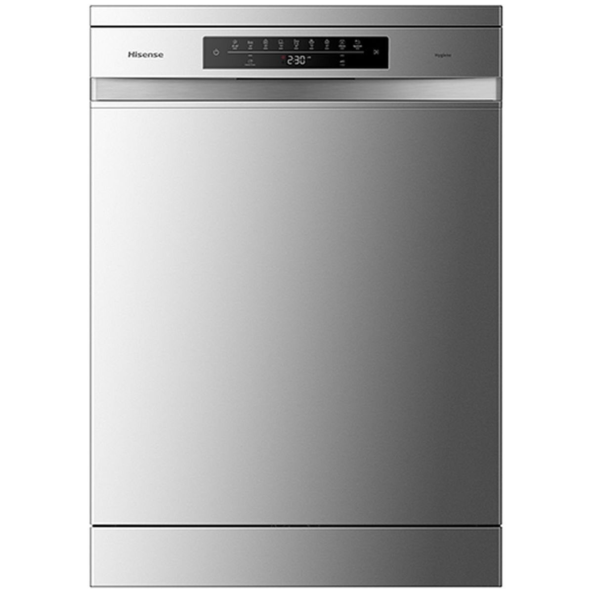 Hisense 60cm Freestanding Dishwasher Silver Steel HSBE15FS