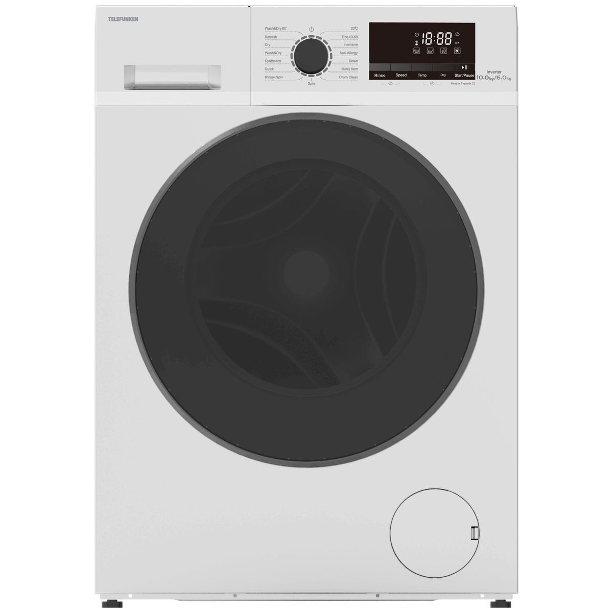 Telefunken 10kg/6kg Washer Dryer Combo TF1060AU10FLWD