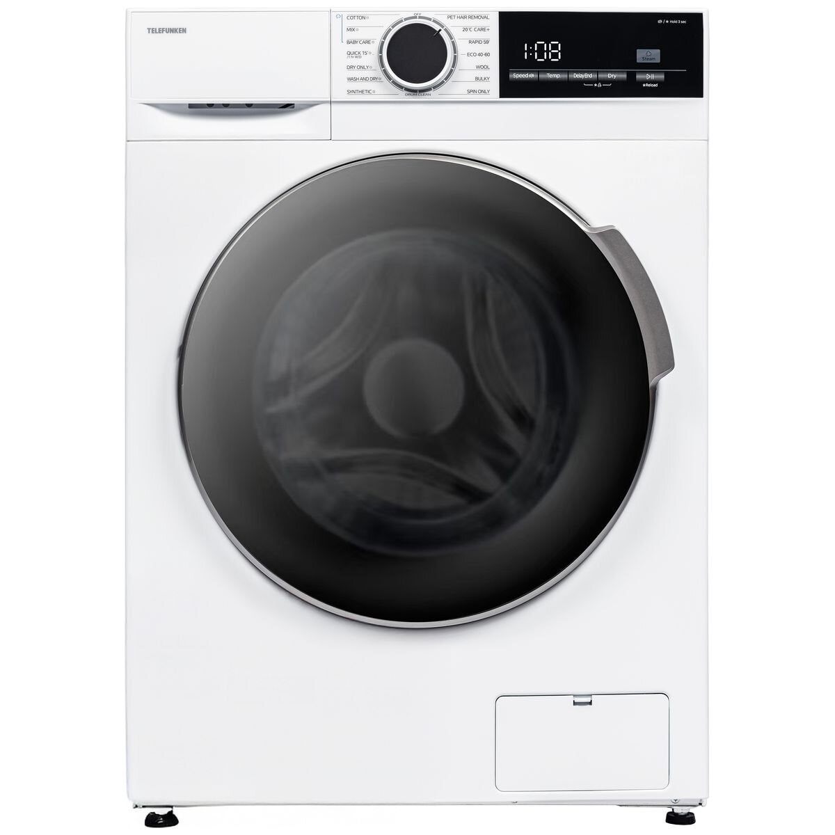 Telefunken 8kg/6kg Washer Dryer Combo TF8060AU8FLWD