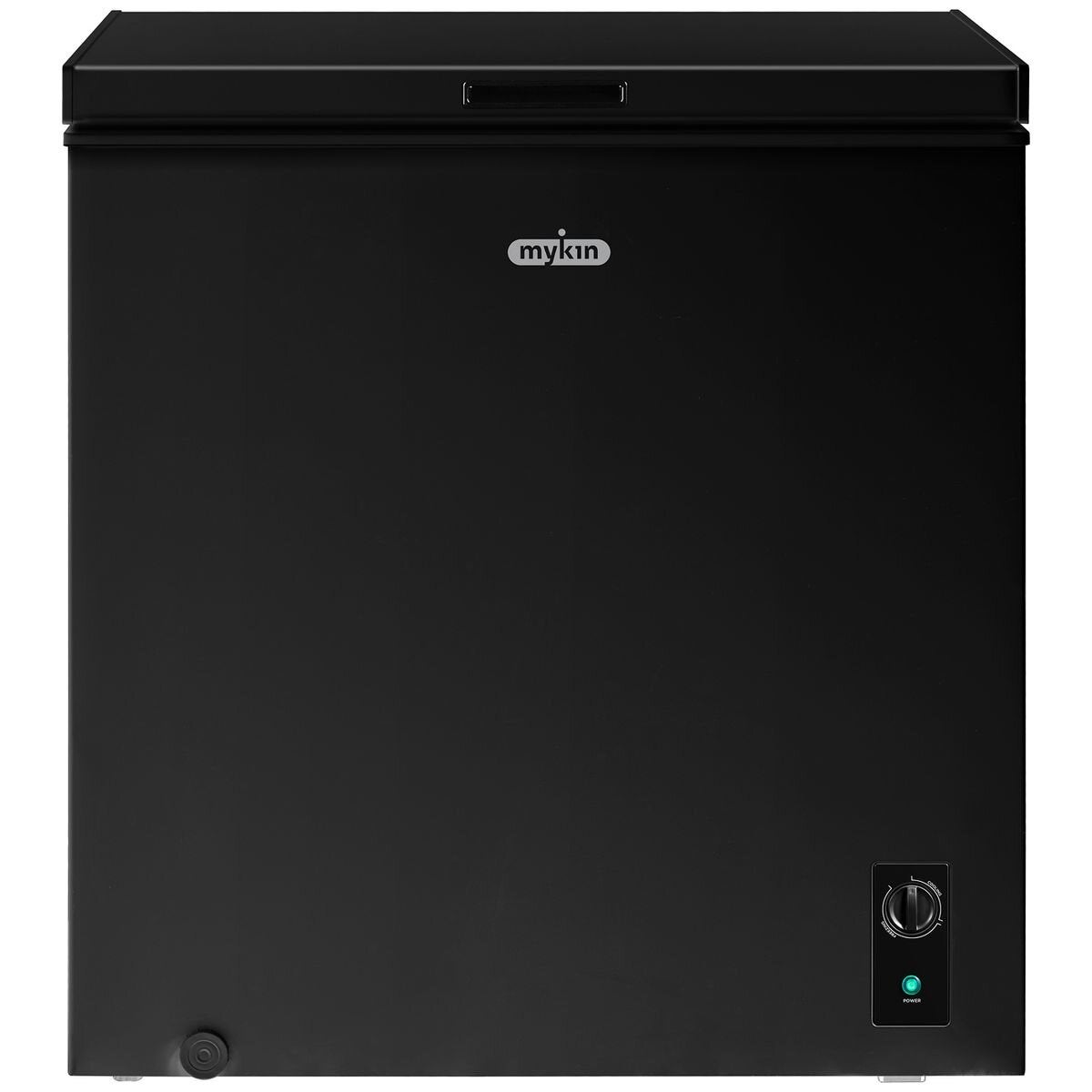 Mykin 198L Hybrid Chest Fridge/Freezer Black MCF198B2