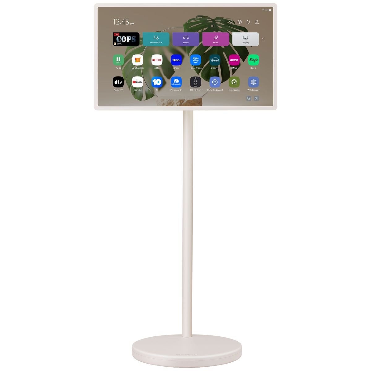 LG 27 Inch StanbyME 2 Portable Smart Touch Screen 27LX6TDGA