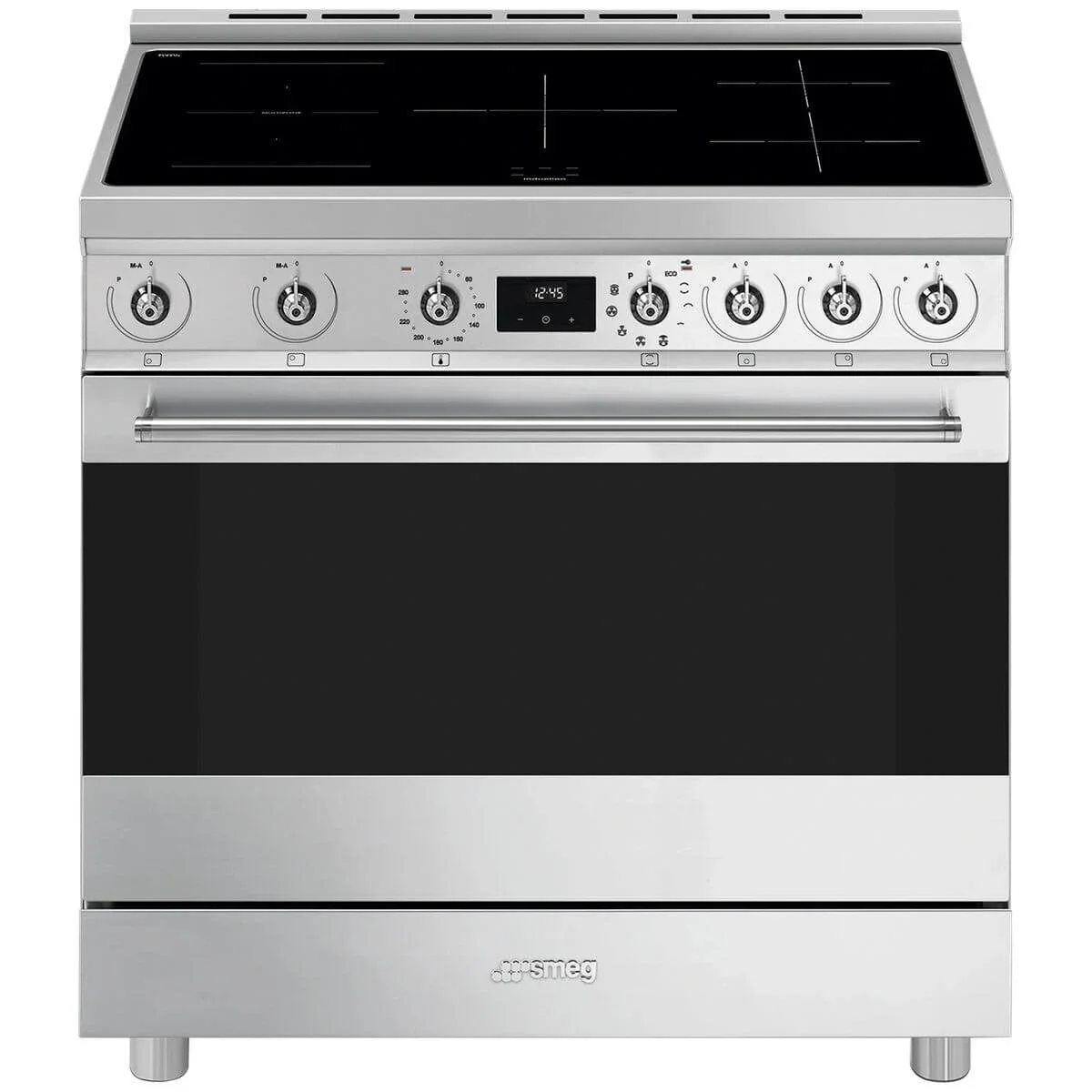 Smeg 90cm Freestanding Induction Oven Stainless Steel C9IPX2