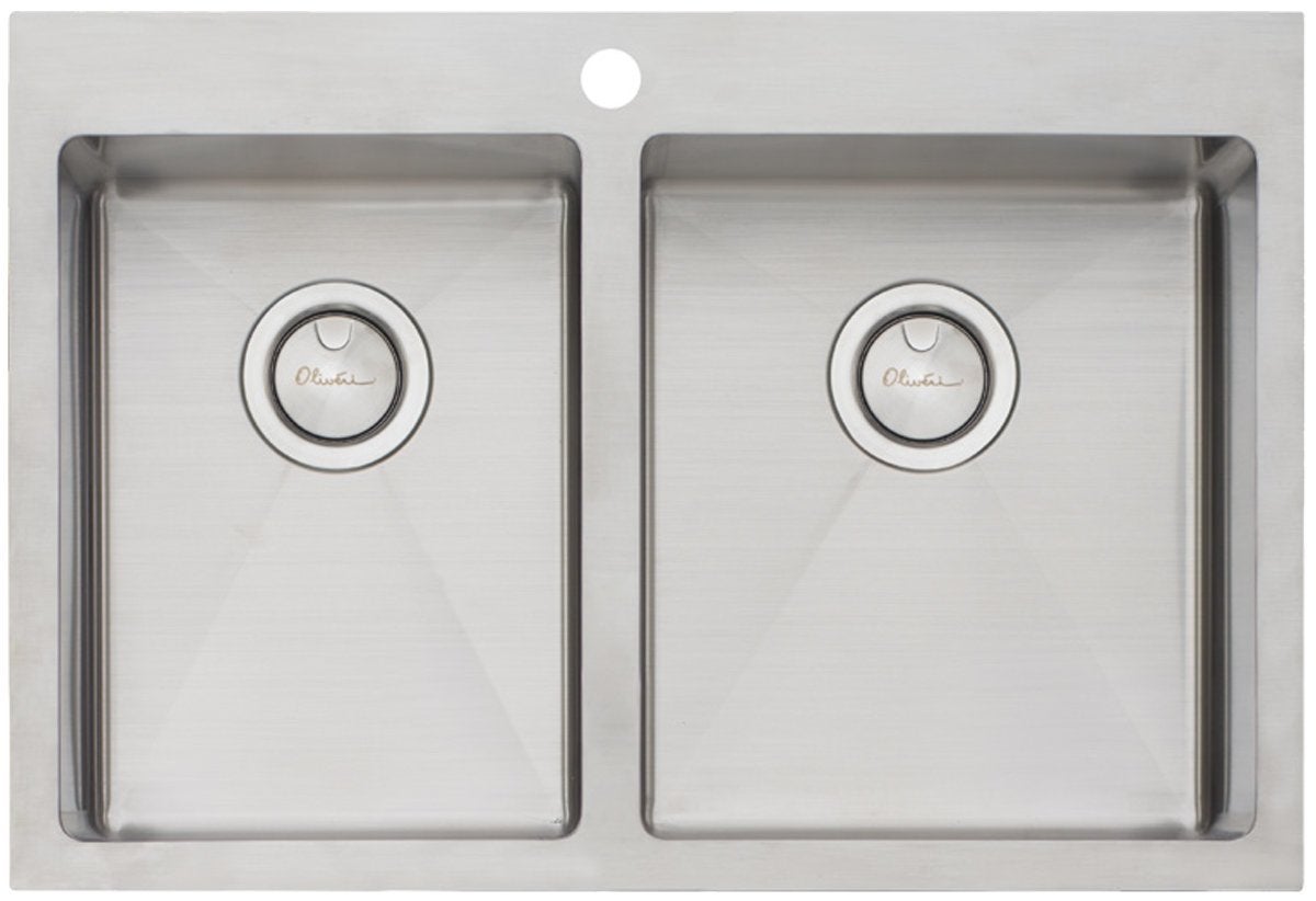 Oliveri AP1426 Apollo 1 and 3/4 Bowl Sink