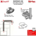 Sirius EASYEAVE-150 125-150mm Under Eave Ducting Kit