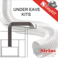Sirius EASYEAVE-200 200mm Under Eave Ducting Kit