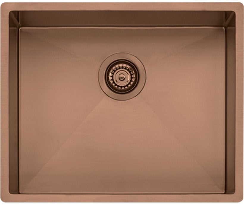 Image of Oliveri Spectra Single Bowl Undermount Sink Copper SB50CU