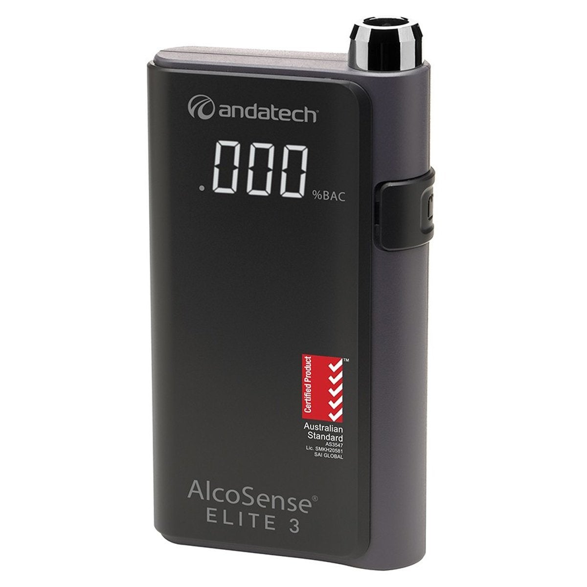 Image of Andatech AlcoSense ALS-ELITE3 Elite 3 Fuel Cell Personal Breathalyser
