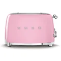 Smeg 50's Style 4 Slice Toaster Pink TSF03PKAU