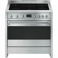 Smeg Classic Aesthetic 90cm Pyrolytic Electric Freestanding Oven/Stove A1PYID-9