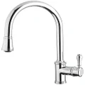 Armando Vicario 400674 Provincial Kitchen Mixer Tap with Pull Out