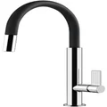 Gessi 37064B Emporio Oxygene Pull Out Dual Function Spray Kitchen Mixer Tap