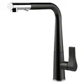 Gessi 17177B Emporio Proton Kitchen Mixer Tap with Pull Out Dual Function Spray