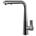 Gessi 17177BN Emporio Proton Kitchen Mixer Tap with Pull Out Dual Function Spray