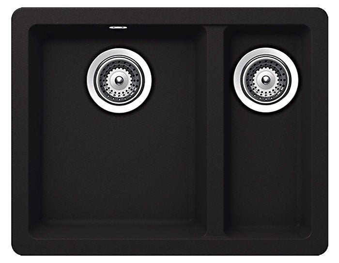 Abey QN-150B Schock Quadro 1 and 1/2 Bowl Sink