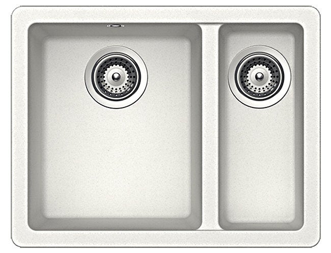 Abey QN-150W Schock Quadro 1 and 1/2 Bowl Sink