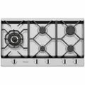 Westinghouse 90cm Natural Gas Stainless Steel Cooktop WHG958SC