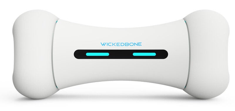 Cheerble 2499 Wickedbone Smart Interactive Dog Toy White