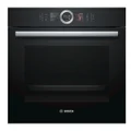 Bosch Serie 8 60cm Pyrolytic Electric Built-In Oven with Steam HRG6769B2A