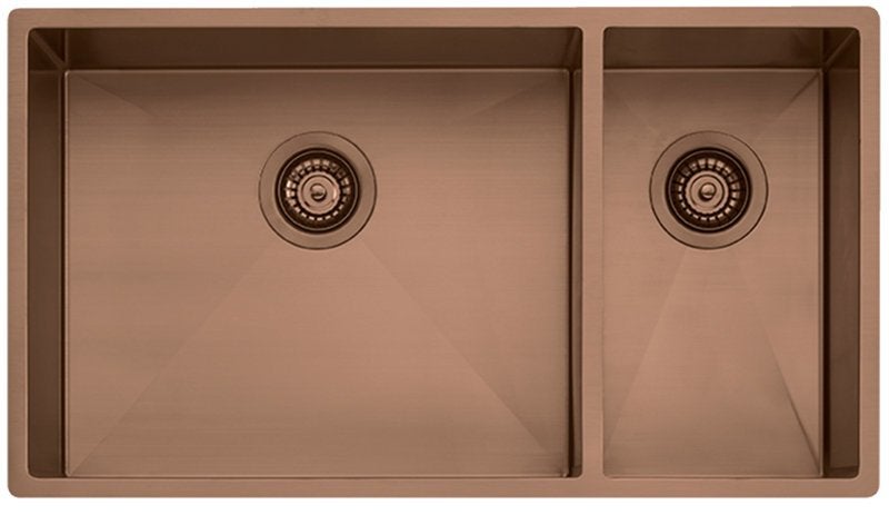 Image of Oliveri Spectra 1 and 1/2 Bowl Sink Copper SB35CU